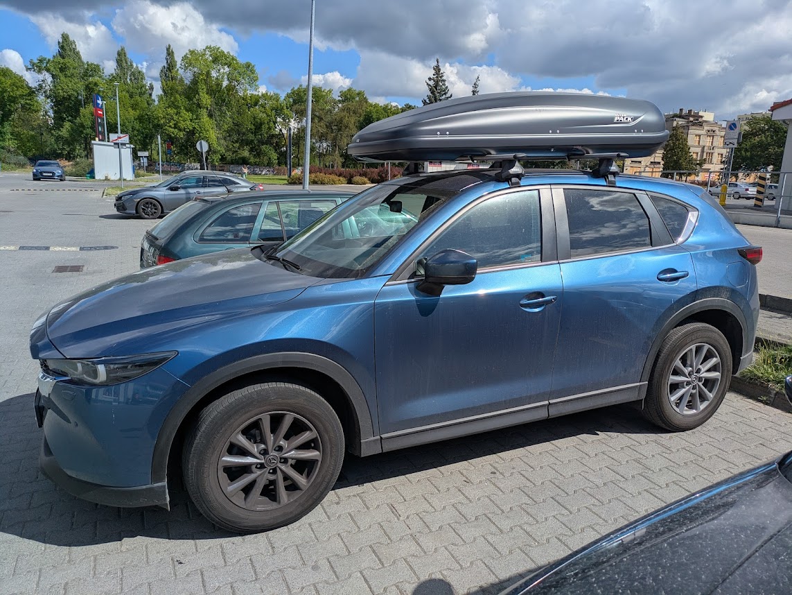Mazda CX_5 Box dachowy Interpack Traxer 6.6 Mazda CX_5 Box dachowy Interpack Traxer 6.6